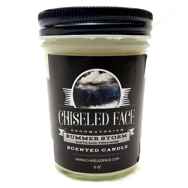 Summer Storm Scented Candle - Chiseled Face